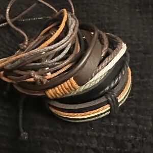 Leather Combo Bracelets